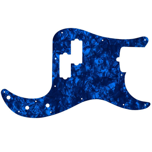 P Bass American Standard - Dark Blue Pearl Black/White/Black 4 ply Lamination