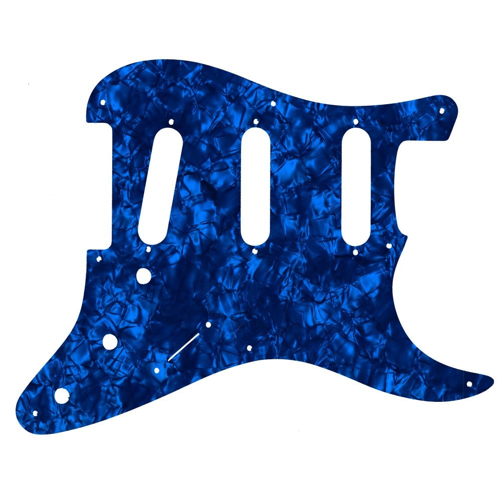 Eric Johnson/Eric Clapton/Stevie Ray Vaughan Signature Strats - Dark Blue Pearl Black/White/Black 4 ply Lamination