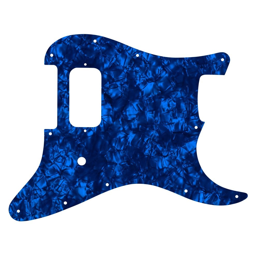 Strat Tom Delonge - Dark Blue Pearl Black/White/Black 4 ply Lamination