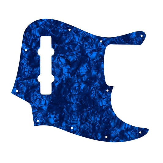 Jazz Bass - Mexican 5 String - Dark Blue Pearl Black/White/Black Lamination