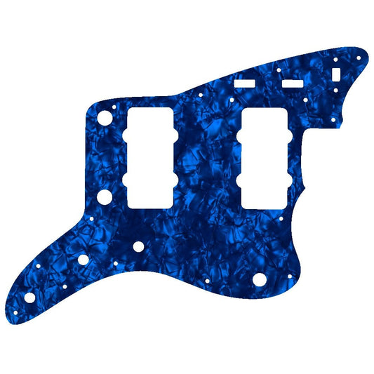 Jazzmaster - Dark Blue Pearl Black/White/Black Lamination