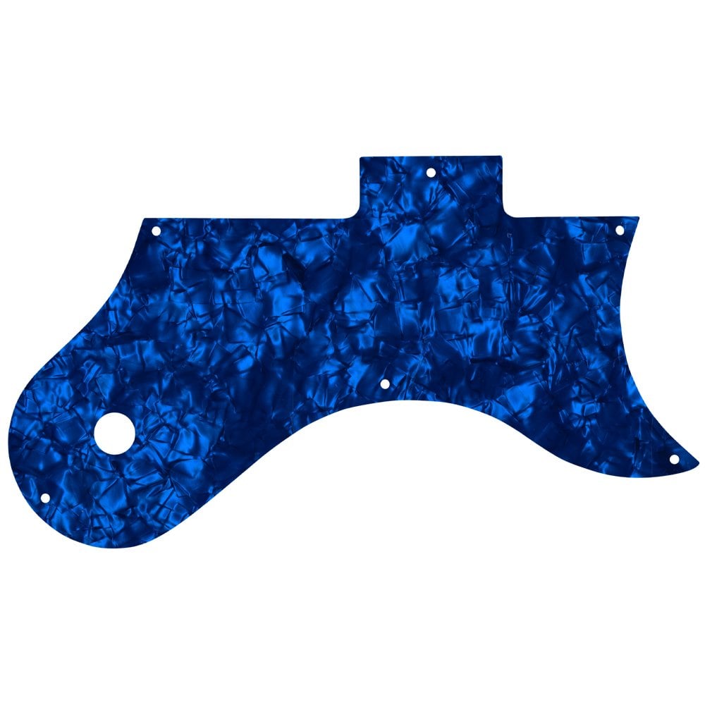 L-6S - Dark Blue Pearl Black/White/Black Lamination