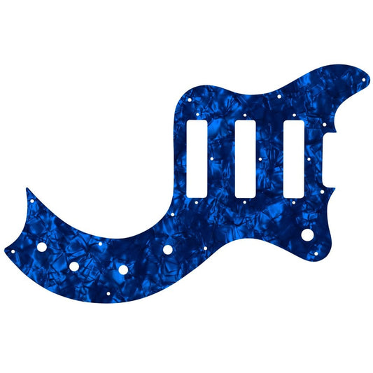 S-1 - Dark Blue Pearl Black/White/Black Lamination