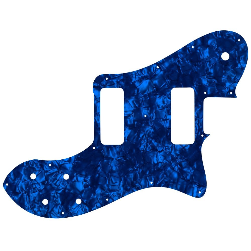 Classic Player Telecaster Deluxe Black Dove - Dark Blue Pearl Black/White/Black Lamination