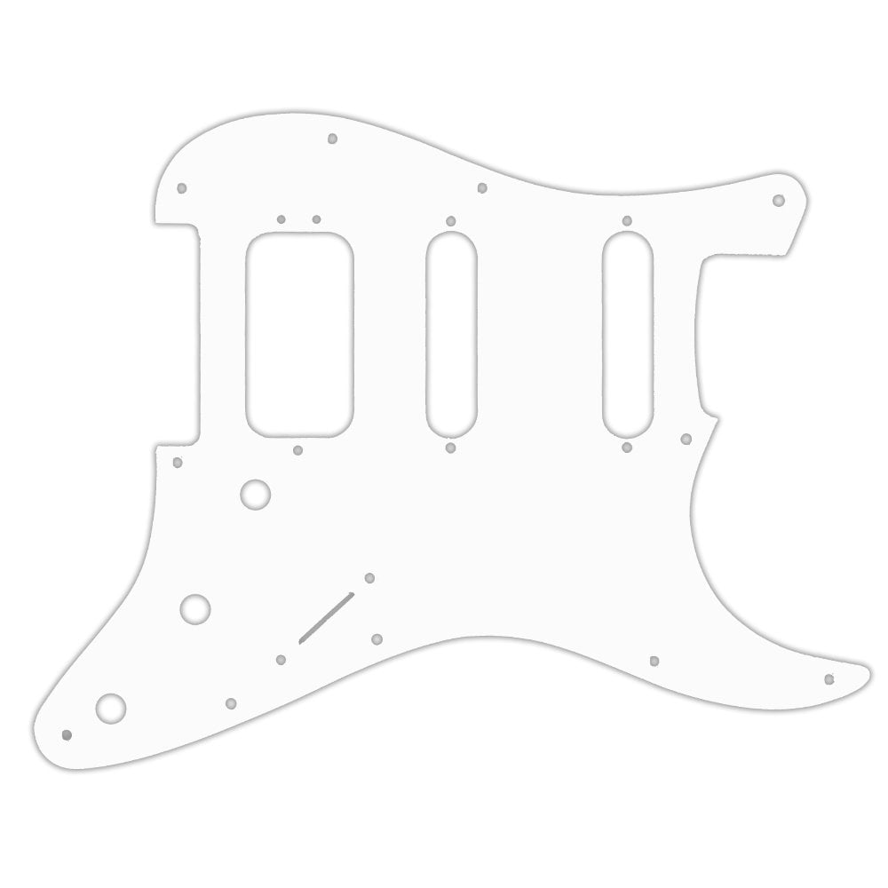 2019 American Ultra Stratocaster HSS - White Black White