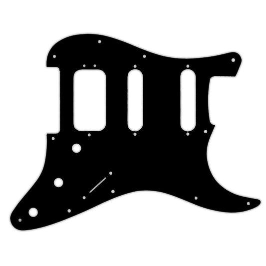 2019 American Ultra Stratocaster HSS - Matte Black .090" / 2.29mm thick, with bevelled edge.