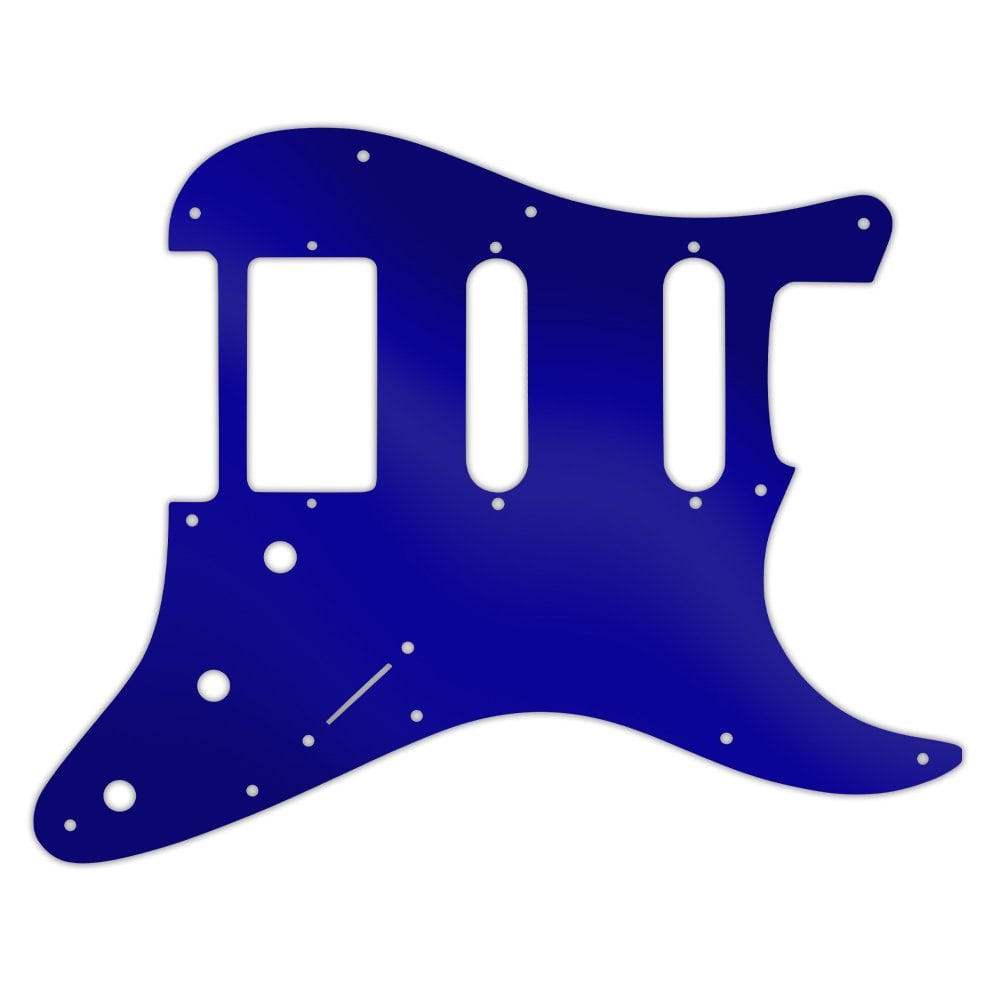 Strat Humbucker Single Single - Dark Blue Mirror