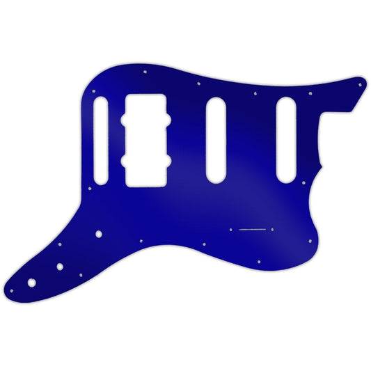 Fender Pawn Shop Bass Vi - Dark Blue Mirror