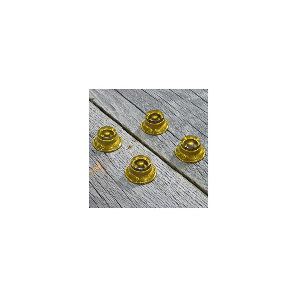 Top Hat knob Set Gold (Set Of 4)