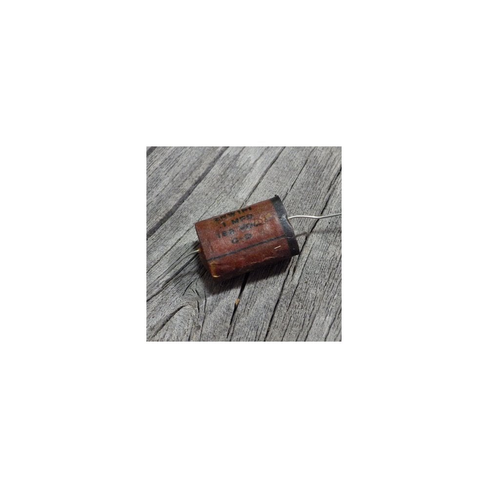 "F54" 1954 - 1958 Wax Film Capacitor - 0.1 µF