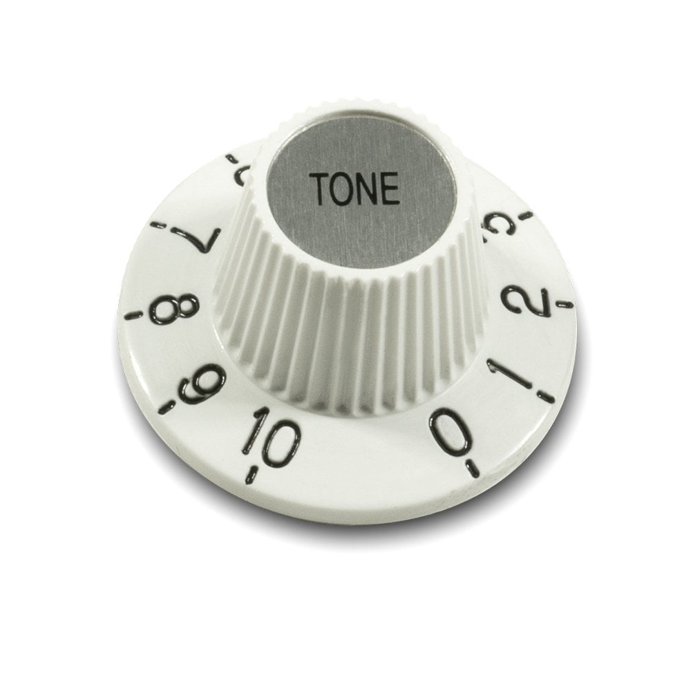 "Witch Hat" USA 24 Spline Knob White