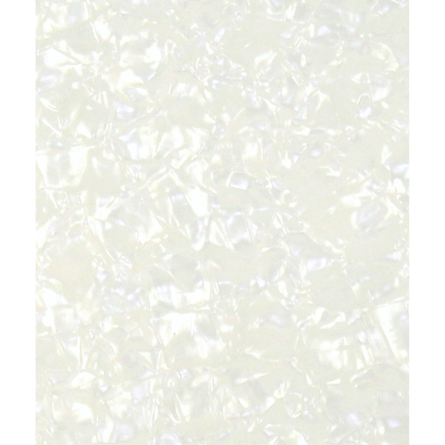 Acoustic Guitar Self Adhesive Blank White Pearloid 200mm x 170mm