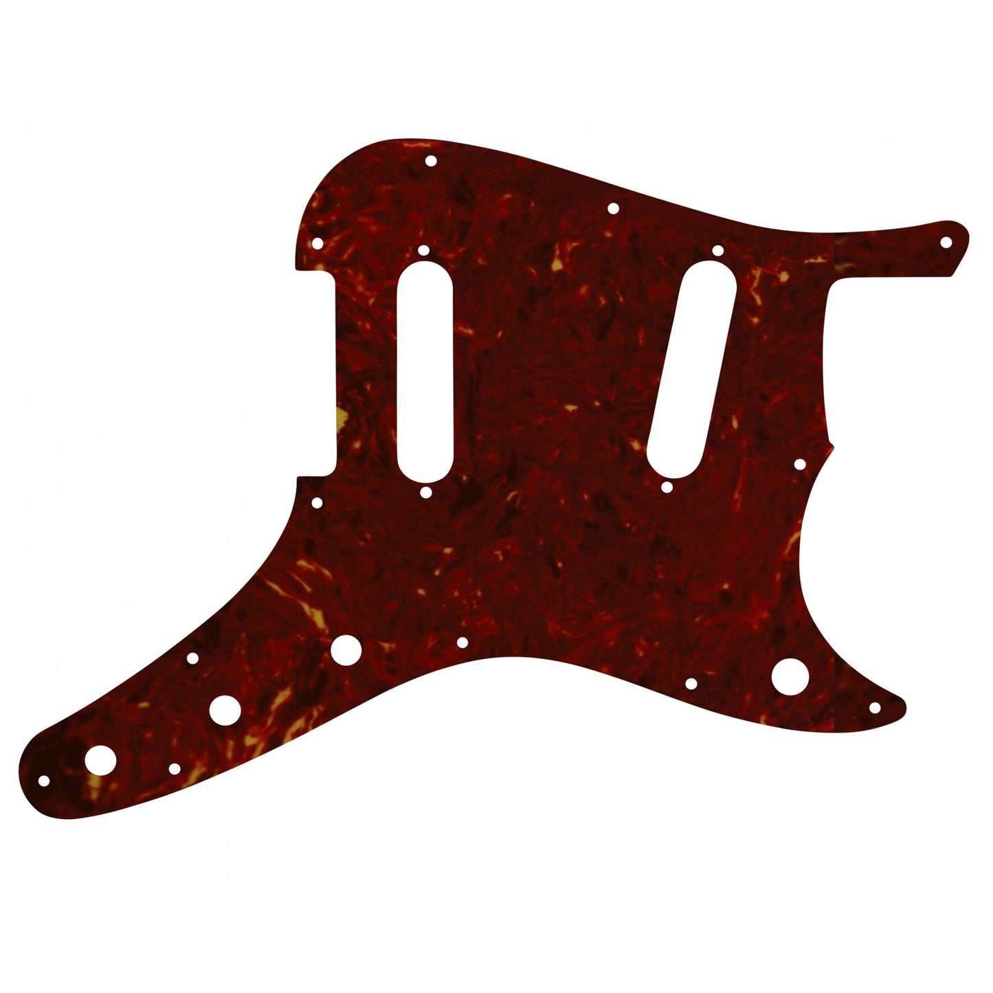 Duosonic Replacement Pickguard for Original Models - Light Brown Celluloid Tortoiseshell