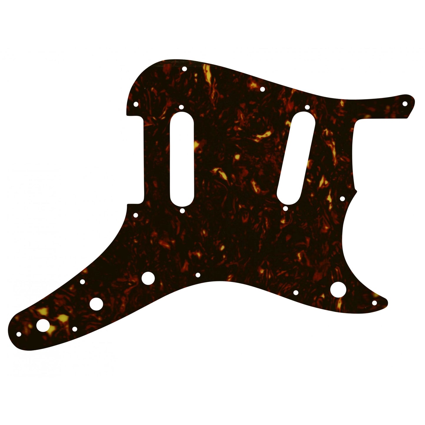 Duosonic Replacement Pickguard for Original Models - Dark Brown Celluloid Tortoiseshell