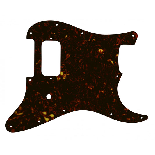 Strat Tom Delonge - Dark Brown Celluloid Tortoiseshell White/Black/White 4 ply Lamination