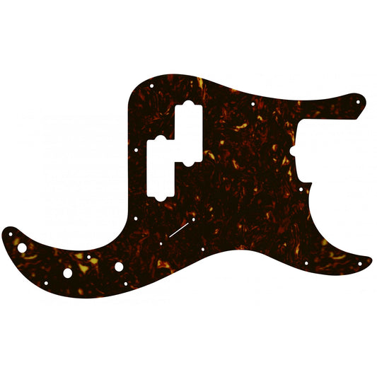 Fender Tony Franklin Signature Series Precision Bass - Dark Brown Celluloid Tortoiseshell W/B/W Lamination