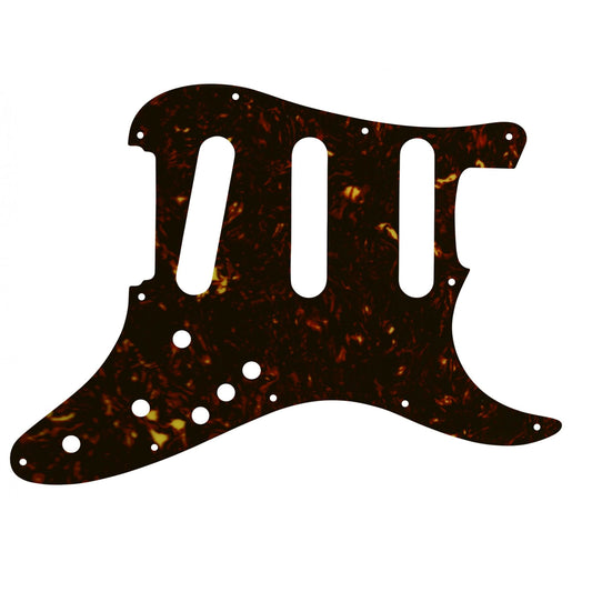 Strat Elite - Dark Brown Celluloid Tortoiseshell W/B/W Lamination