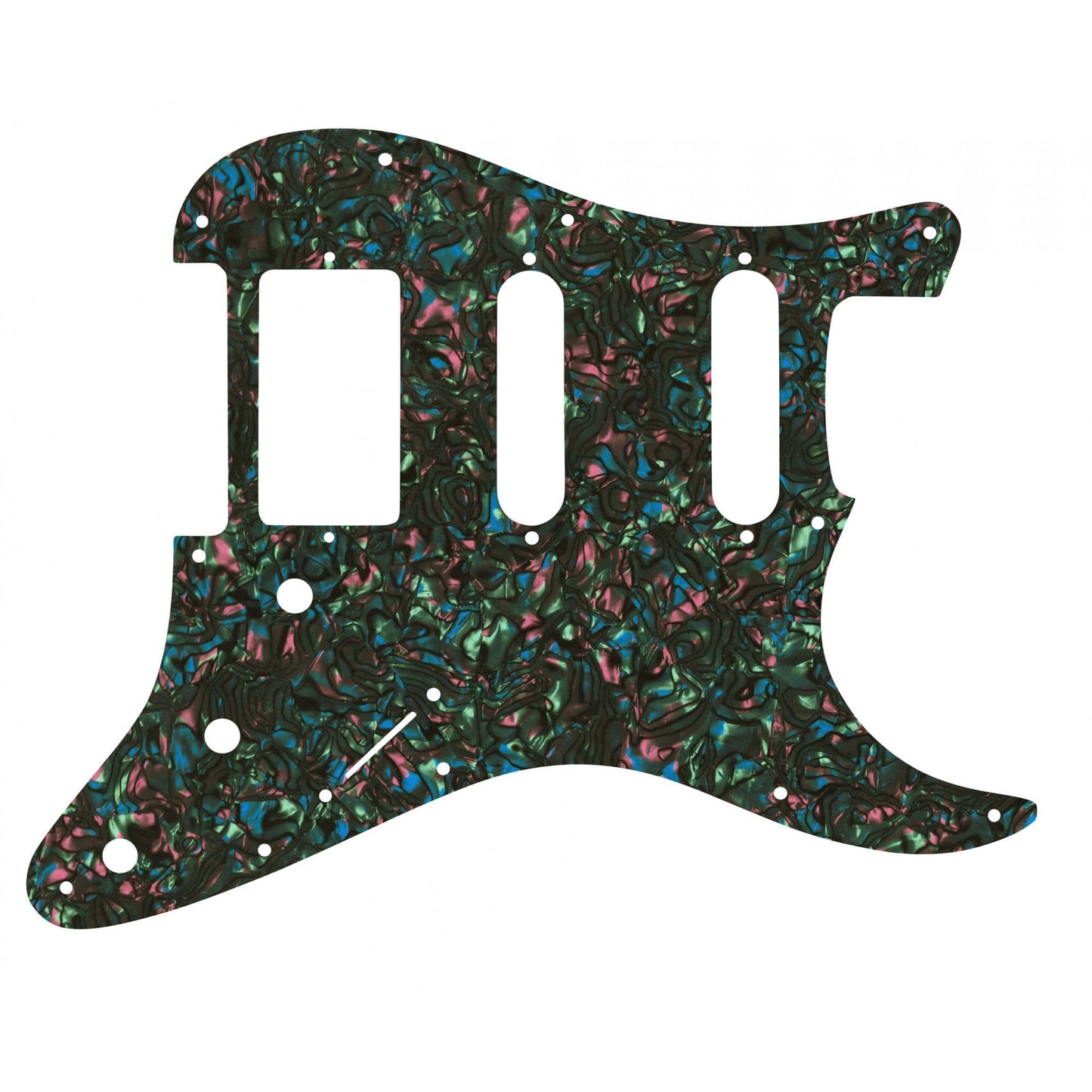 Strat Humbucker Single Single - Black Abalone