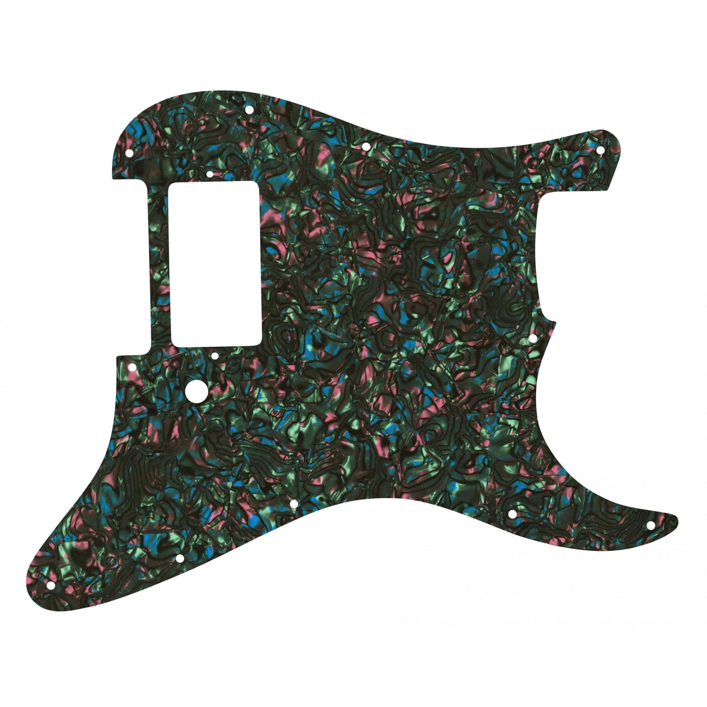 Strat 1 Humbucker Only - Black Abalone