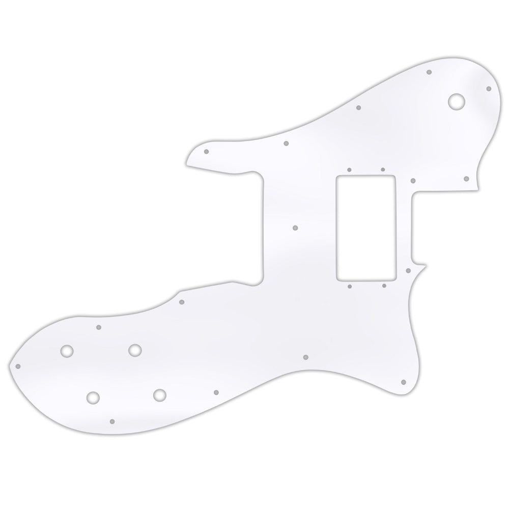 Telecaster Custom - 1972-1981 Vintage - Clear Acrylic (.125) Fender Wide Range Humbuckers